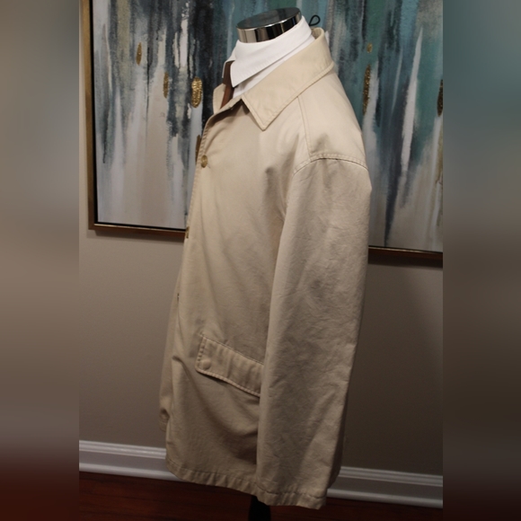Club Monaco Men's Canvad Trench Jacket - Picture 4 of 9